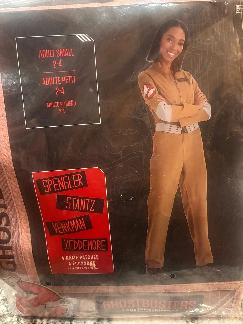 Ghostbusters Women’s Costume Sz Small Ecto Goggles & Ghost Trap